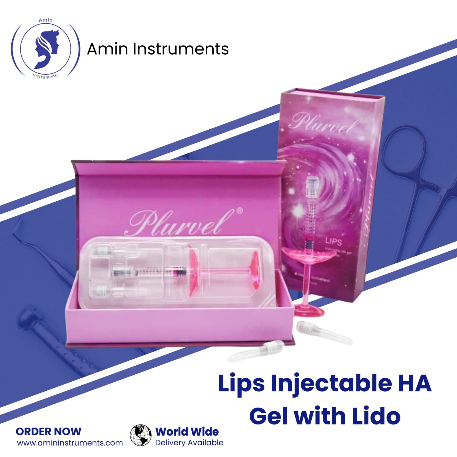 Lips Injectable HA Gel with Lidocaine