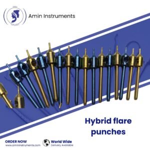 Hybrid Flare Punches – Precision FUE Hair Transplant Punch Set